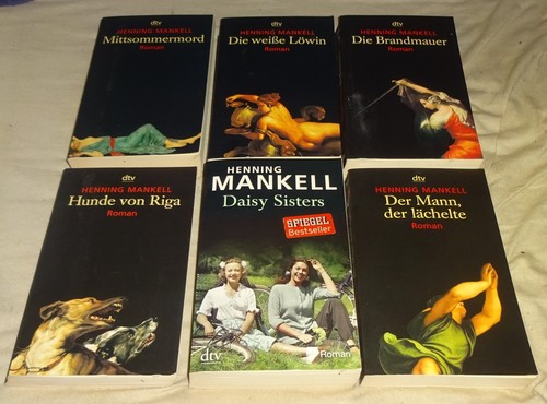 Henning mankell - 6x,