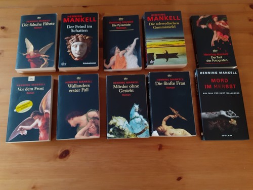 Bücher von henning - 10, mankell