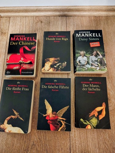 Henning mankell bücher - 6,