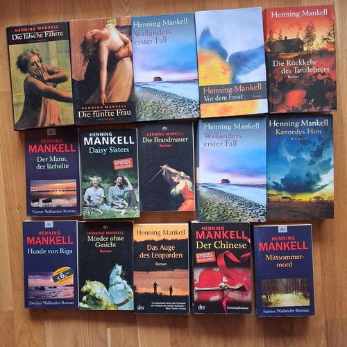 Bücher von henning mankell - 15,