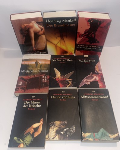 Henning mankell krimi - 9x,
