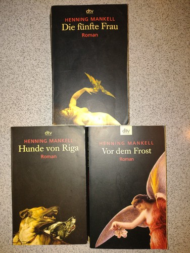 Henning mankell 3 x - henning,