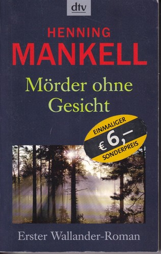 Mankell mörder ohne gesicht - mankell,