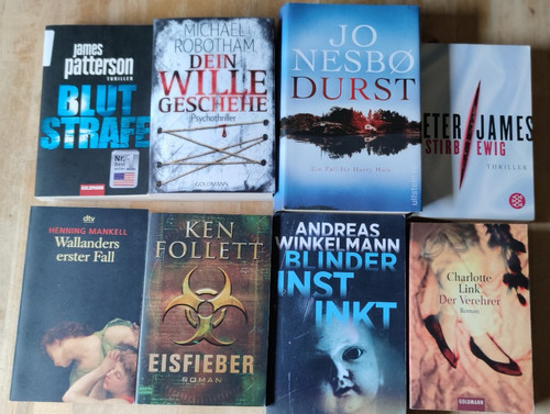 Krimi thriller top bücher - krimi,