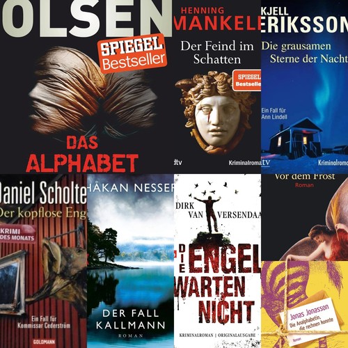 Bücher paket kriminalroman - bücher,