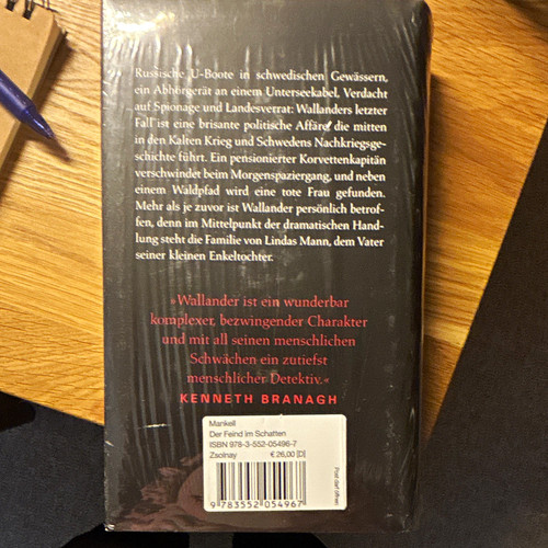 Henning mankell der feind - henning,
